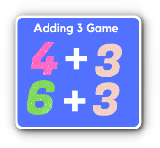 Adding 3 To Numbers Game